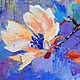 Order Painting of Magnolias and sakura painting with magnolia oil on canvas. Multicolor Gallery. Livemaster. . Pictures Фото №3