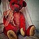 Teddy bears: red Teddy bear. Teddy Bears. Teddybeasts. My Livemaster. Фото №4