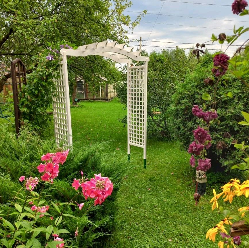 Как сделать садовые арки - идеи с фото - Лайфхаки для сада и огорода | Сегодня