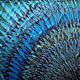 batik scarf 'blue bird'. Shawls1. OlgaPastukhovaArt. Online shopping on My Livemaster.  Фото №2