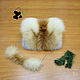 Elegant fur Muff bag made of fur Siberian red Fox. Clutch. Mishan (mishan). My Livemaster. Фото №4