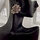  СЕРЕБРЯННЫЕ ЦВЕТЫ. Серьги классические. Tori Jewelery. Ярмарка Мастеров.  Фото №4
