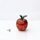 яблоко керамическое яблоко керамика интерьерные штуки интерьерное яблоко подарок подруге климт подарок девушке бордовый ярко красный оранжевый фигурка яблоко