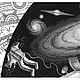 Современное представление об устройстве вселенной. Авторский постер. Картины. Андрей Панин. Интернет-магазин Ярмарка Мастеров.  Фото №2