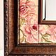  Tree peony. Mirror. Flera Daminova Rospis farfora. (artflera). Ярмарка Мастеров.  Фото №4
