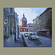 St. Petersburg weekdays. Oil painting, Pictures, Yalta,  Фото №1