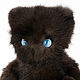 Заказать  Кот Тедди из натурального меха соболя мягкая игрушка. Holich Toys Наталья Холкина. Ярмарка Мастеров. . Тедди Зверята Фото №3