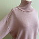 Свитер "Ultra нежный", 100% меринос. Свитеры. FAVORITE KNITWEAR (Наталья). Ярмарка Мастеров.  Фото №5