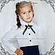 School uniform (blouse) Art.016, Skirts, Nizhny Novgorod,  Фото №1