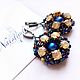Серьги из кристаллов и жемчуга Swarovski Жемчужные, Серьги классические, Ялта,  Фото №1