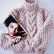 Ангоровый свитер платье