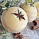 Бомбочка для ванны "Апельсин и корица". Бомбочки для ванны. Aroma & Decor. Ярмарка Мастеров.  Фото №5