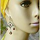 Amber. Earrings 'Outfit polka dot' amber silver. Earrings. Frollena II. Natural Baltic amber. My Livemaster. Фото №6