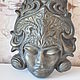 Order Buddha decorative wall mask Shiva of concrete ethnic style. Decor concrete Azov Garden. Livemaster. . Interior masks Фото №3