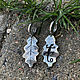 Double-sided silver earrings 'Salamander'. Earrings. BOR.N | avtorskoe serebro. Online shopping on My Livemaster.  Фото №2