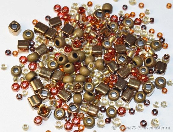 10g Toho MIX 3205 Bronze Japanese beads TOHO Ocha Bronze Mix, Beads, Chelyabinsk,  Фото №1