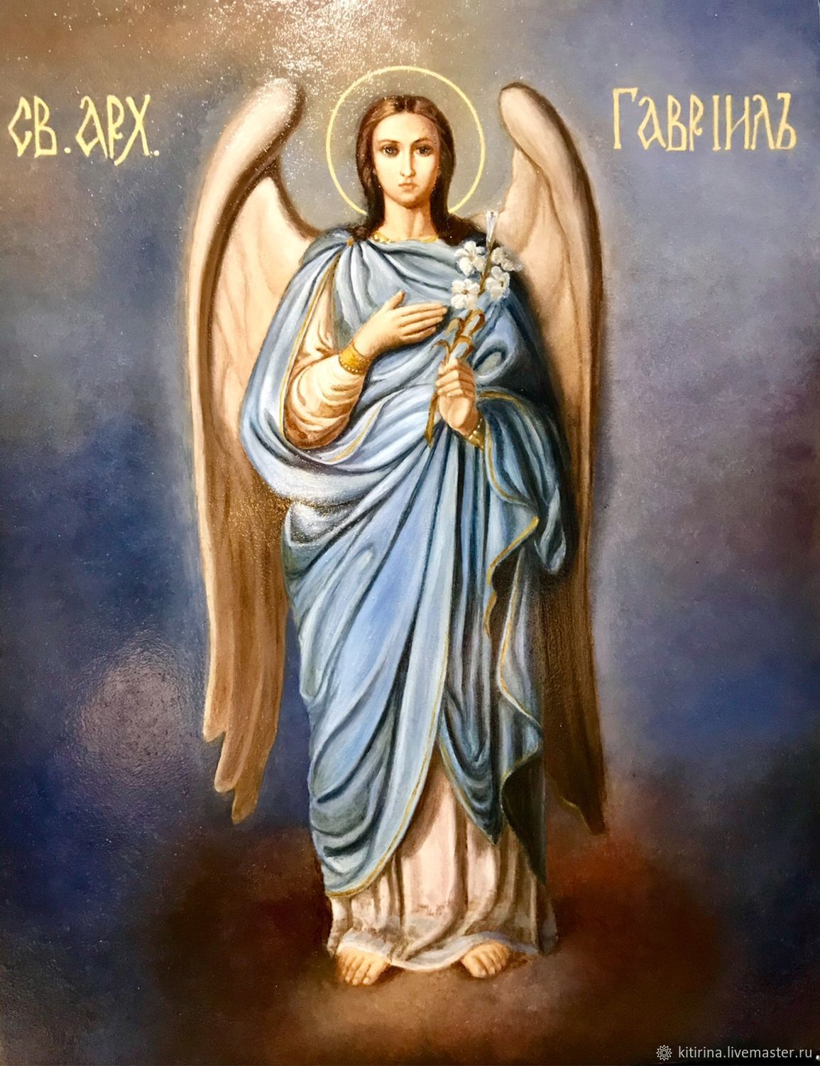 Икона Святой Архангел Гавриил