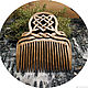  Wooden hair combs, STAR of RUSS. Combs. Magic wood. Online shopping on My Livemaster.  Фото №2