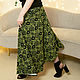 Knitted floor-length skirt with a wide yoke, Skirts, Novosibirsk,  Фото №1