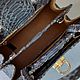 Сумка из блестящей и мягкой змеиной кожи. Классическая сумка. Chic bags. Ярмарка Мастеров.  Фото №6