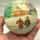 Шар на ёлку. Елочные игрушки. Матрёшка Иванцова Любовь. Интернет-магазин Ярмарка Мастеров.  Фото №2