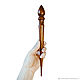 Веретено для прядения из древесины вишни B24. Веретено. ART OF SIBERIA. Ярмарка Мастеров.  Фото №5