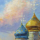 Картина маслом городской пейзаж: Святые ворота. Свято Троицкая лавра. Картины. Igor-lei. Ярмарка Мастеров.  Фото №4