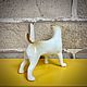 Jack Russell Terrier: author's figurine. Figurines. Creative workshop Cheerful porcelain. My Livemaster. Фото №4