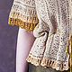 "Indian silk" кружевной жакет- блуза. Кардиганы. Bohemian Garden. Ярмарка Мастеров.  Фото №5