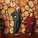 Pajamas for boys or girls ' Christmas cage'. Pajamas and robes. Alexandra Maiskaya. Online shopping on My Livemaster.  Фото №2