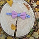 Заказать Галстук-бабочка "Обнимая небо". Bowtie by Veolet. Ярмарка Мастеров. . Галстуки Фото №3