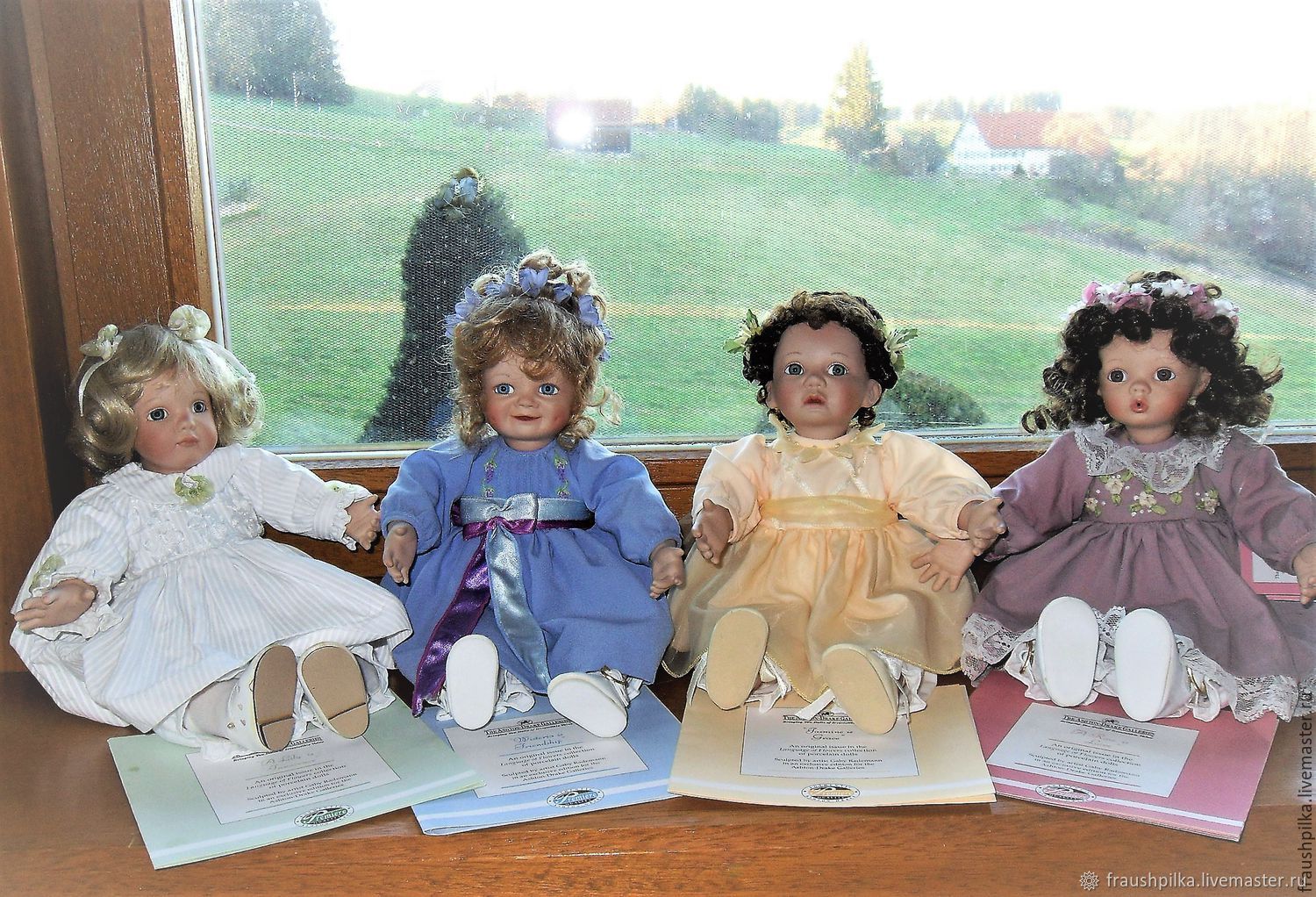 Фарфоровые куклы 2000-х годов