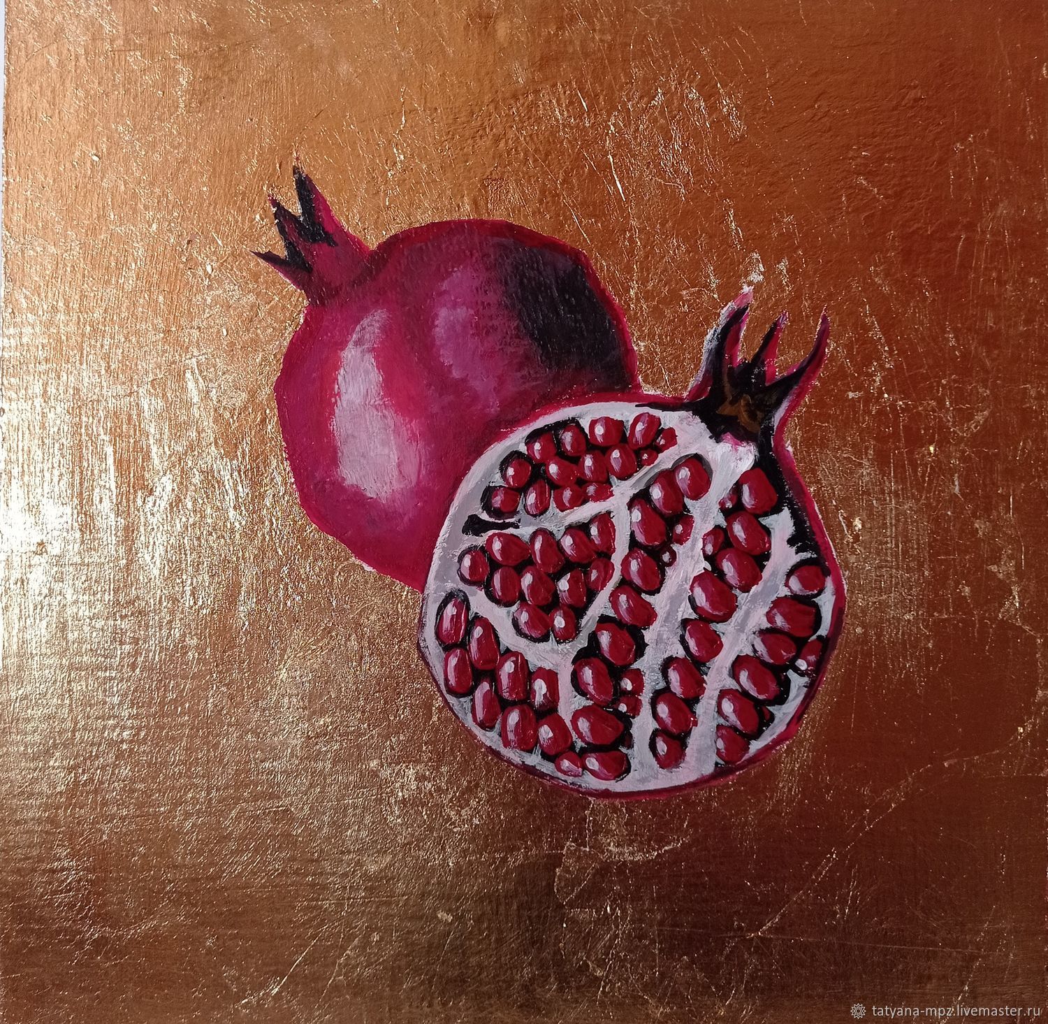 Картины: Гранат в интернет-магазине на Ярмарке Мастеров | Картины ...