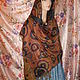 Винтаж: PASHMINA SILK палантин. Платки винтажные. ElenaMixMaster. Интернет-магазин Ярмарка Мастеров.  Фото №2