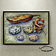 Paintings: still life pastel watercolor stones PODS AND STONES. Pictures. pictures & decor of TanyaSeptember. My Livemaster. Фото №4