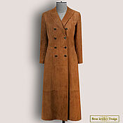 Одежда handmade. Livemaster - original item Edel raincoat made of genuine leather/suede (any color). Handmade.