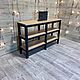 Консоль из массива дуба в стиле лофт. Консоли. EasyLOFT. Ярмарка Мастеров.  Фото №4