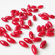 Материалы для творчества handmade. Livemaster - original item Natural coral, red coral, rice beads red. Handmade.