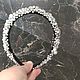 Ободок со стразами и хрусталём. Ободки. Anna-jewerly--1. Ярмарка Мастеров.  Фото №7
