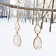 Earrings are made of jewelry glass "White Nights". Earrings. Toptarget (toptarget). Online shopping on My Livemaster.  Фото №2