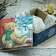 Childhood box teddy bear decoupage. Box. Studio Villa-Oliva. My Livemaster. Фото №5