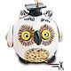 Order Owl ceramic bell. Owl out of clay. FunIdea. Livemaster. . Bells Фото №3