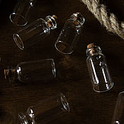 Материалы для творчества ручной работы. Ярмарка Мастеров - ручная работа Glass bottle 5 ml. Handmade.