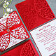 'Garnet' invitations. Invitations. Evrica (Evrica). My Livemaster. Фото №8