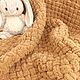 Заказать Пуффи плед Шоколад. Viksi_textil Бортики в кроватку. Ярмарка Мастеров. . Пледы для детей Фото №3