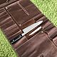 Twisting for 10 knives. Crossbody bag. Manufactury Chernoff. My Livemaster. Фото №4