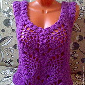 Knitted vest 