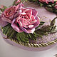 Order Needlework Box PINK ROSES lilac Jewelry Box box. Irina Vladi. Livemaster. . Box Фото №3