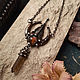 Artemis Arrow Pendant with Smoky Quartz (p-092), Pendants, St. Petersburg,  Фото №1