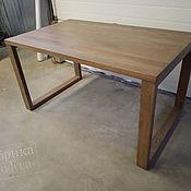 Для дома и интерьера handmade. Livemaster - original item Dining table made of oak 850h1400. Handmade.
